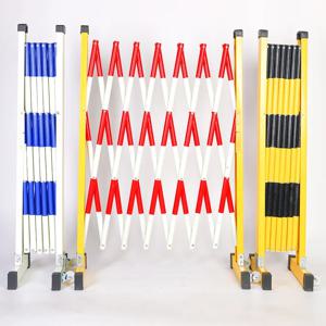 높이 1.2m * 길이 2.5m FRP 단열 텔레스코픽 펜스 전기 시공 공정 접이식 차단 펜스