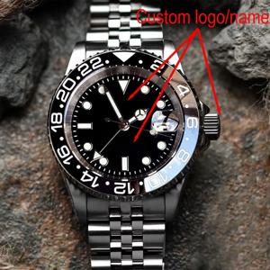 맞춤형 사파이어 글래스 자동 기계식 시계 선물용 맞춤형 링크