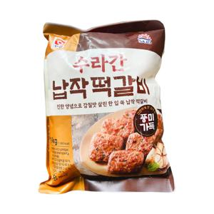 사조오양 수라간 납작 떡갈비 1kg