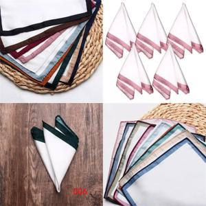 652f 5pack 고급스러운 포켓 제곱 손수건 화려한 스포츠 페이즐리 여성 모든 경우에 헤드