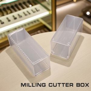 드릴 비트 포장 상자 밀링 커터 상자 사각형 포장 상자 액세서리 부품 보관 상자 밀링 커터용 텔레스코픽 상자