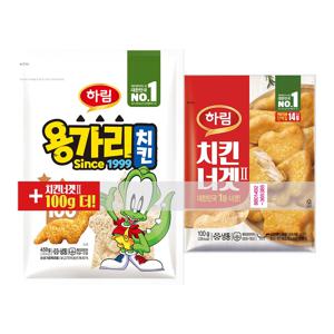 하림 용가리 치킨 450g+치킨너겟 100g