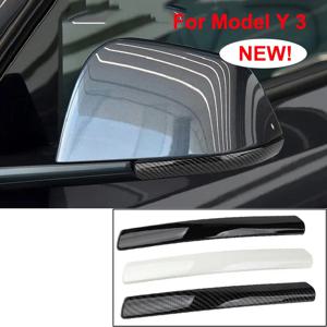 Tesla Model 3+ Y Juniper 후면보기 미러 충돌 방지 도어 사이드 엣지 스트립 커버 역방향 긁힘 방지 스티커