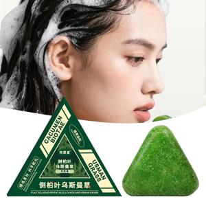 플라티클라두스 오리엔탈리스 우스만 샴푸 비누 수제 고체 비누 모발 청결 영양 공급 모발 유분 조절 모발 강화 샴푸