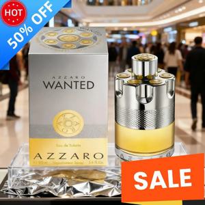아자로 원티드 오 드 뚜왈렛 포 맨 우디 시트러스 앤 스파이시, 카다몬, 베티버, 레몬 오 드 퍼퓸 남성 향수 100ML