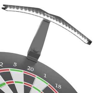 다트보드 게임용 전문 다트보드 조명 밝은 LED 전기 디지털 3m 전원 케이블 포함, 모든 다트보드와 호환