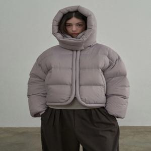 한국 스타일 후드 두꺼운 면 재킷 여성용 짧은 루즈핏 브레드 스타일 코트 따뜻한 겨울 외투 지퍼 포켓 디자인