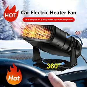 12V/24V 휴대용 자동차 히터 120W/200W 2 IN 1 냉난방 자동차 안티포그 히터 팬 에어 쿨러 디미스터 디프로스터 2026