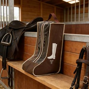 PVC 부직포 승마 부츠 휴대용 가방 내구성 인체공학적 디자인 튼튼한 손잡이 승마 용품