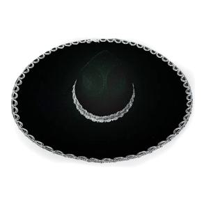 나이트클럽 빈티지 블랙 멕시코 모자 마술사 모자 무대 공연 휴일 의상 모자 탑 햇 코스프레 모자 남녀 공용