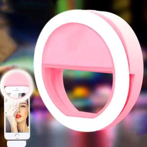 휴대용 셀카 링 라이트, 휴대폰 렌즈 LED 셀카 램프 링, 미니 휴대폰 셀카 라이트 (아이폰, 샤오미, 화웨이 비디오 라이브용)