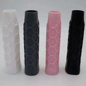 BA-고탄성 실리콘 핸들 보호 커버 팔각형 허니콤 피클볼 패들 라켓 그립 커버 액세서리