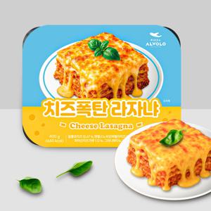 피자알볼로 치즈폭탄 라자냐 400g x 3팩 간편조리 냉동식품 냉동상품 간식 식사대용