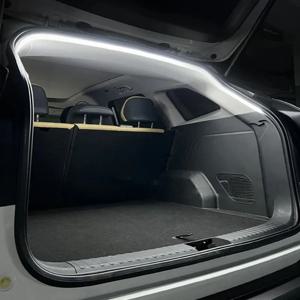 1세트 자동차 고휘도 트렁크 조명 실내 장식 LED 배선 불필요 자동 감지 테일게이트 라이트 스트립