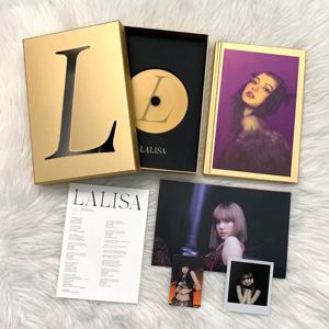 리사 솔로 앨범 라리사 굿즈 라리사 케이팝 아이돌 서포트 포스터 수집용 포토카드 팬들을 위한 특별 선물