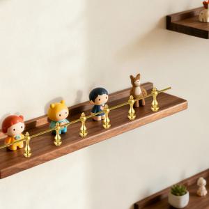 장식용 스핀들 아이언 8개 가구 발라스터 공예 부품 골든 포스트 엔드 캡 캐비닛 난간 유리 난간 하드웨어