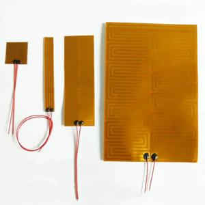 14-300mm 12V 24V Eeletric PI 폴리이 미드 필름 히터 가열 요소 (3D 프린터 오일 탱크 용 접착제 포함) 자동차 해동 Defogging