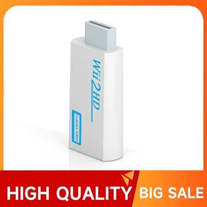 풀 HD 1080P Wii to HDMI 호환 컨버터 어댑터, Wii2HDMI 호환 컨버터, PC HDTV 모니터 디스플레이용 3.5mm 오디오