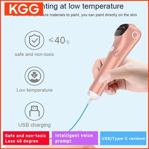 새로운 3D 펜 PCL 필라멘트 저온 Anti-Scald 3D 인쇄 펜 DIY 드로잉 장난감 소녀 소년 크리스마스 생일 선물 완구