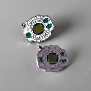 애니메이션 디지털 몬스터 브로치 에나멜 핀 디지몬 모험 엠블럼 배지 애니메이션 액세서리 쥬얼리 선물