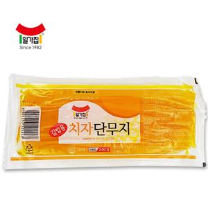 일가집 김밥용 치자 단무지 240g