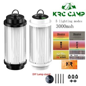 3000mAh 38-KT 38 빛 38 USB 충전식 캠핑 랜턴 탐색 야외 텐트 램프 강력한 미니 LED 손전등 캠프 라이트