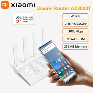 새로운 Xiaomi 라우터 AX3000T IPTV 메쉬 네트워킹 기가비트 이더넷 포트 게임 가속기 리피터 모뎀 신호 증폭기