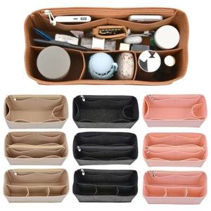 펠트 인서트 라이너 지갑 정리 파우치 핸드백 토트 백 Liz Visetos용 내부 가방