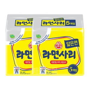 오뚜기 라면사리 얇은면 멀티팩(110g X 5개입) 2개