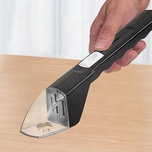 휴대용 투명 곤충 포수 푸시 타입 곤충 관찰자 실내 및 실외 어린이 장난감을위한 비접촉 곤충 포수