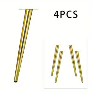 4pcs 가구 다리 액세서리 가구 금속 가구 다리 교체 소파 거실 침실 테이블 캐비닛 TV 스탠드 피트