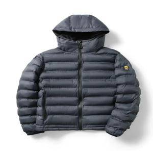 보온성 강화 야외용 남성용 코튼 재킷 후드 포함 무봉제 보온성 유지 다운 대체 젊은 스타일 긴 소매 지퍼 클로저