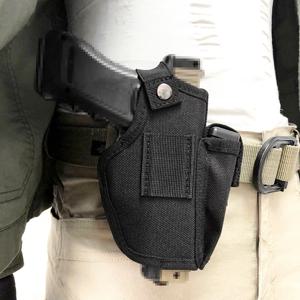 전술 총 홀스터 숨겨진 권총 홀스터 글록 17 19 M9 왼쪽 오른손 범용 벨트 홀스터 사냥 주머니