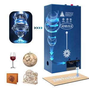 AENBUSLM 레이저 모듈 20W CNC 레이저 조각기 용 내장 공기 부는 펌프 목재 절단 DIY 레이저 도구 450nm 레이저 헤드