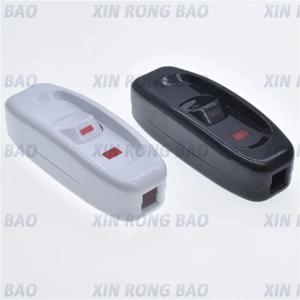 기기 스위치 코드 스위치 기기 버튼 켜기/끄기 조명 제품용 LED 표시 등이 있는 10A 250V 코드 케이블 스위치