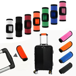 편안한 네오프렌 수하물 손잡이 랩 그립 새로운 수하물 가방 가방 손잡이 식별자 유모차 그립 보호 커버 가방 부품