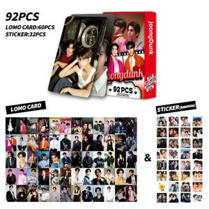 92 개/대 태국 별 Joong & Dunk 레이저 Lomo 카드 JoongDunk 캐릭터 소형 카드 Photocard 스티커 팬 지원 카드