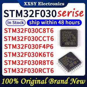 STM32F030C8T6 STM32F030CCT6 STM32F030F4P6 STM32F030K6T6 STM32F030R8T6 STM32F030RCT6 STM32F030C6T6 재고 있음 100% 원본 및 신규