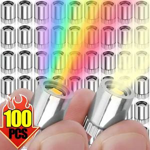 도매 미니 LED 전구 배터리 작동 다채로운 발광 야간 조명 DIY 랜턴 풍선 수제 장식 마이크로 손전등