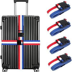 조정 가능한 수하물 스트랩 헤비 듀티 스트레이트 디자인 듀티 가방 벨트 퀵 릴리스 버클 여행 가방 클로저 액세서리