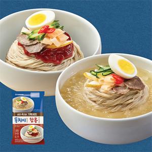 아워홈 냉면 8인 기획 세트 (동치미물냉면 4인분+함흥비빔냉면 4인분)