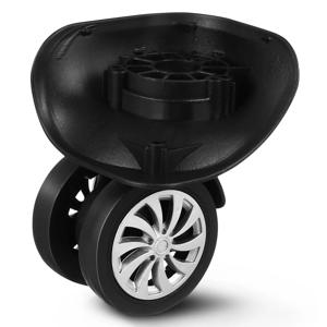 4pcs 교체 수하물 가방 바퀴 가방 바퀴 예비 바퀴 수하물 교체 회전 휠 캐스터 교체 휠