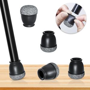 8pcs 라운드 의자 다리 보호대 발 커버 대각선 두꺼운 랩 펠트 패드 실리콘 가구 테이블 피트 바닥 보호