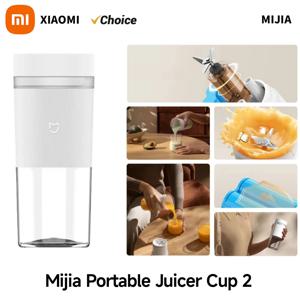 Xiaomi Mijia 휴대용 Juicer 2 과일 자동 Juicer Type-C 충전 자동 린스 가정용 300ML 용량 Juicer