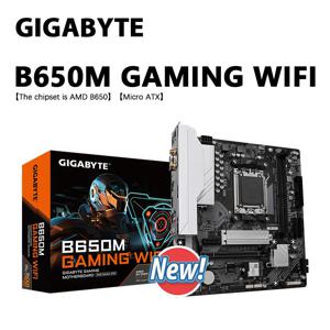 기가바이트 B650M 게이밍 WIFI DDR5 6400 지원 M.2 2.5GbE LAN 5+2+2 단계 디지털 VRM B650 라이젠 ™   7000 시리즈 AMD 소켓 AM5