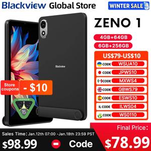 신제품 블랙뷰 제노 1 태블릿 4G LTE 8인치 디스플레이 64GB 256GB 안드로이드 15 와이드바인 L1 옥타코어 6000mAh 도크 AI 소형 패드 PC