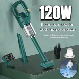 샤오미 120W 차량용 먼지 제거기 50000PA 강력한 진공 청소기 2000MAH 무선 진공 청소기 휴대용 청소기