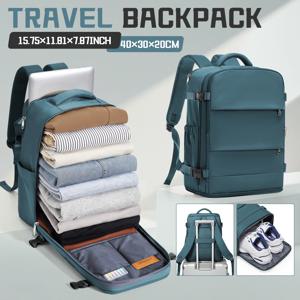 라이언에어 백팩 40x30x20, 항공사 승인 기내 반입 가능 수하물 최대 40x30x20 여행용 백팩 (남녀공용), 14인치 노트북 백팩