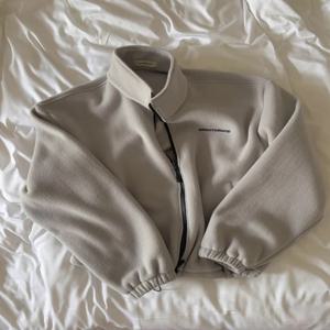 Smoothmd 캐주얼 스타일 지퍼 스탠드 칼라 플리스 여성용 아우터 루즈핏 슬리밍 오픈 가디건 스웨트셔츠