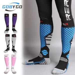 GOBYGO 1쌍 전문 스키 양말 따뜻한 두꺼운 스타킹 어린이 싱글 보드 더블 보드 스키 등산 성인용